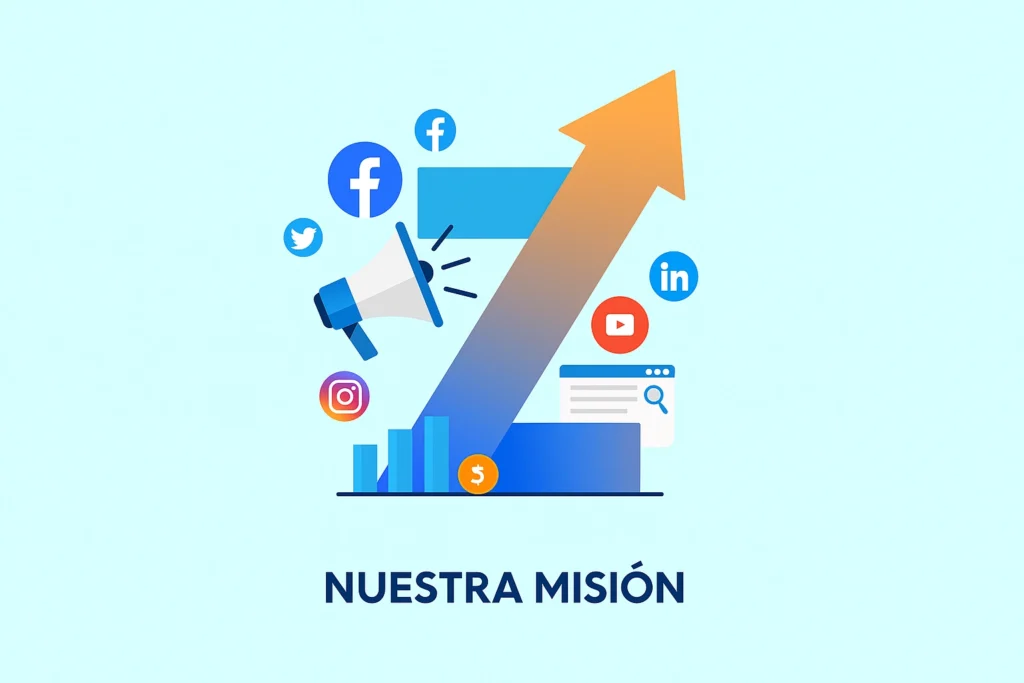 m,ision fondo azul m,ision fondo azul